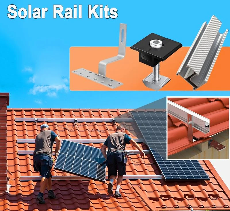 Aluminium Rails Solar Bracket Aluminium Rails Solar Bracket